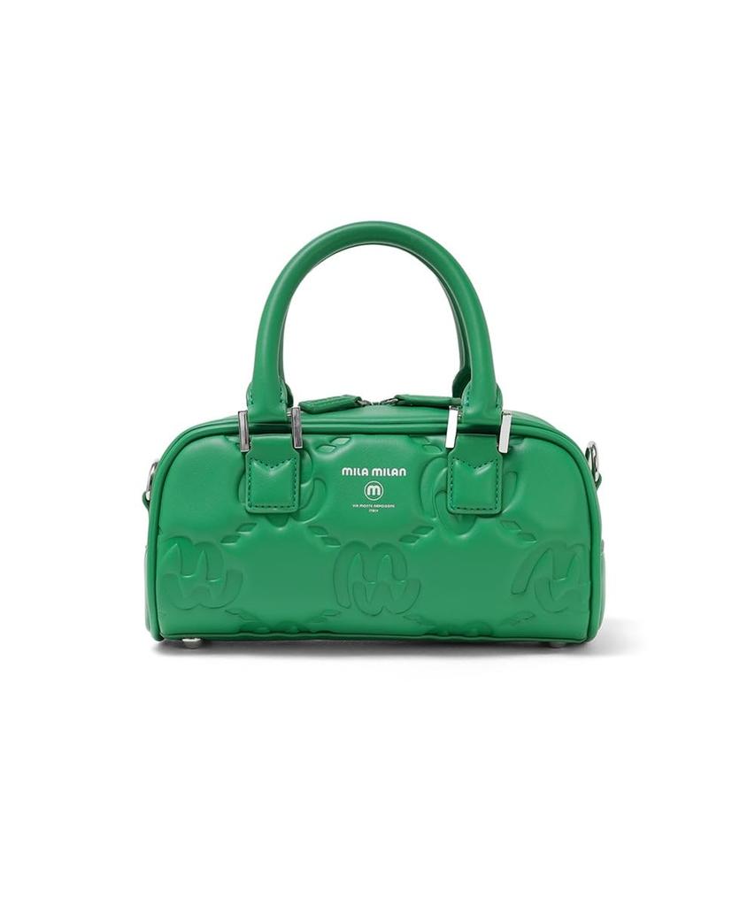 Miramilan Carina Mini Boston Shoulder Bag No. 263301 Green