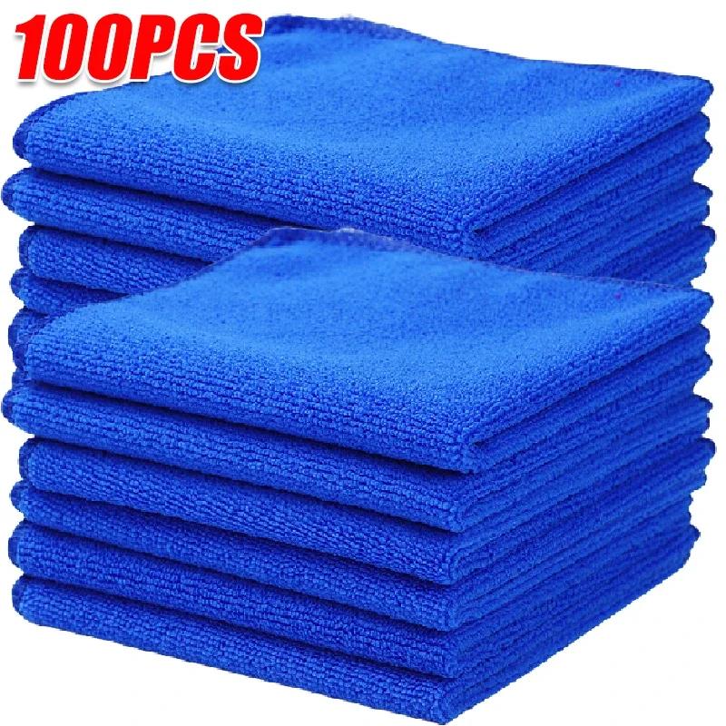 Microfiber Cleaning Cloths Lint Free Microfiber Cleaning Towel Cloths Reusable Cleaning Towels W/ Super Absorbent for Car Window