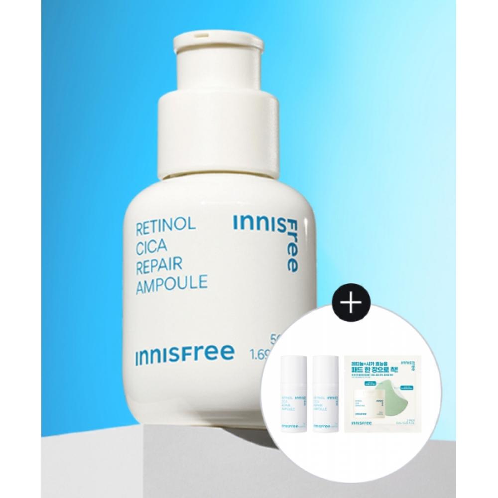 Innisfree [free Gift]  Large Volume  Retinol Cica Trace Ampoule 50ml FREE