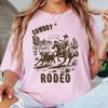 Western Cowboy Tshirt, Vintage Cowboy Alien T-shirt, Vintage 90s Shirt,Retro Alien Shirt, Wildwest Cowboy Tee Unisex,90s Grunge Rodeo Tee