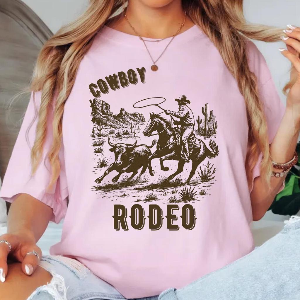 Western Cowboy Tshirt, Vintage Cowboy Alien T-shirt, Vintage 90s Shirt,Retro Alien Shirt, Wildwest Cowboy Tee Unisex,90s Grunge Rodeo Tee