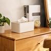 Multifunctional Nordic Style Desktop Tissue Box for Restaurants and Home Storage