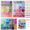 8mm Glass Beads Glazed DIY Bracelet Kit for Children - Jewelry Making Set