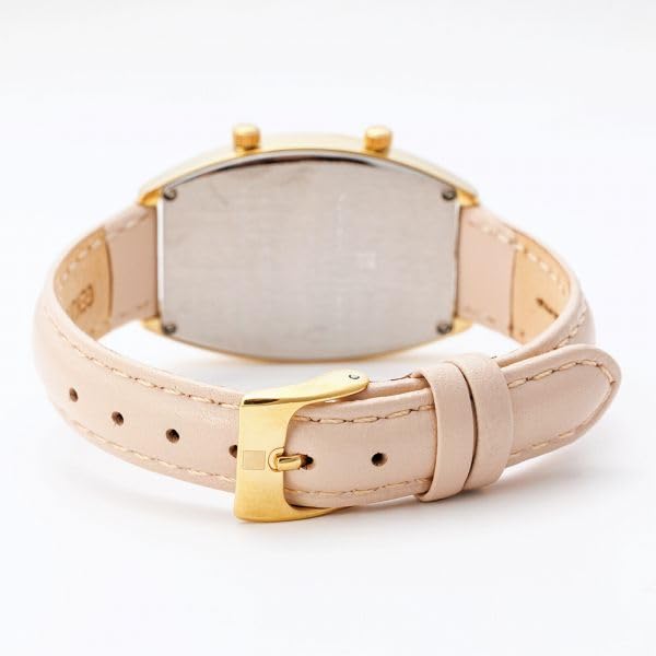 Salvatore Marra Watch Daily Waterproof Tonneau Case Dual Time SM23107-GDWHBE