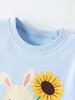 2026 Summer Girls' Floral Print Short-Sleeve Round-Neck T-shirt - European & American Style