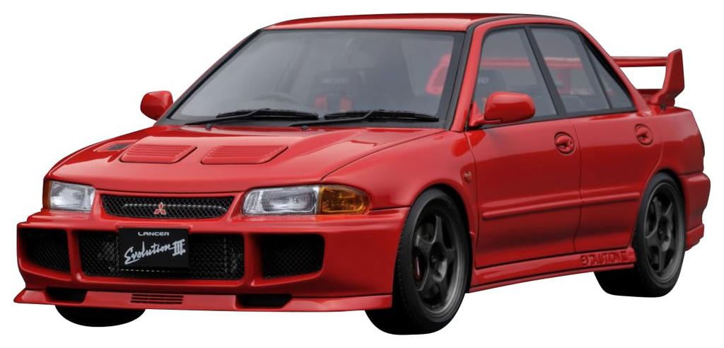 ignition model scale Mitsubishi Lancer Evolution III GSR Red finished product 1/18 (CE9A)
