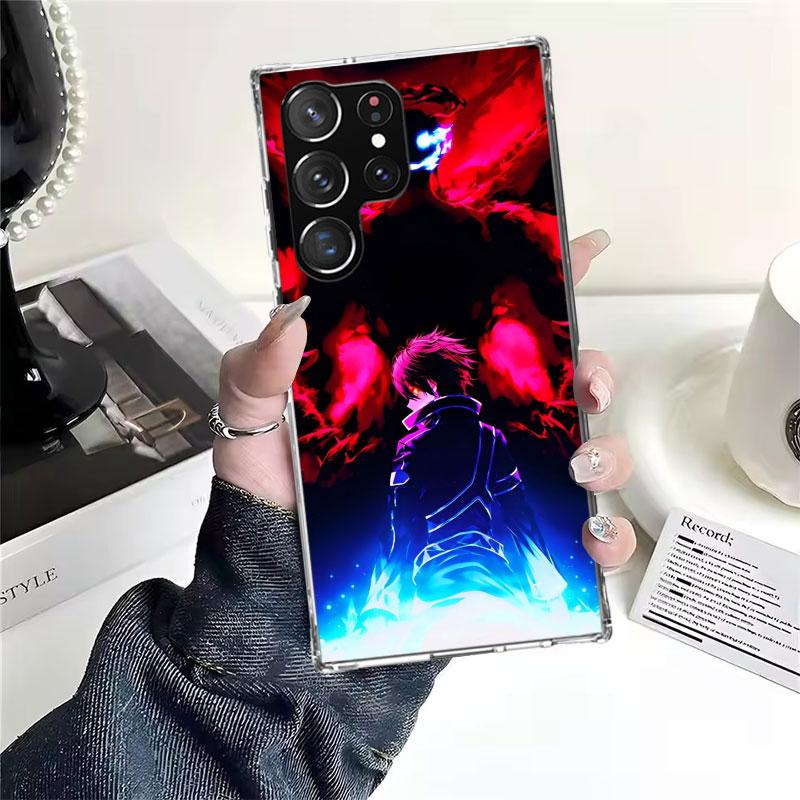 Sword Art Online Kirito Soft Phone Case For Samsung Galaxy S22 S23 S24 S25 Edge S26 Ultra S20 FE S21 Plus + Fundas Coque Galaxy