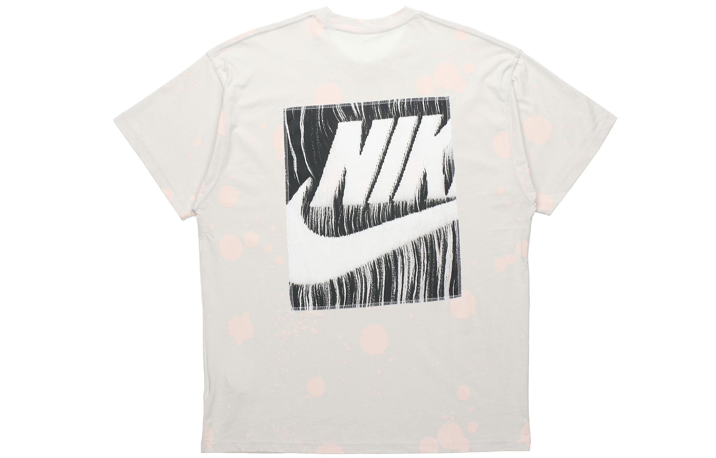 Nike Drop Shoulder Sleeve T-Shirt Men s Light Bone CW0381-072 L