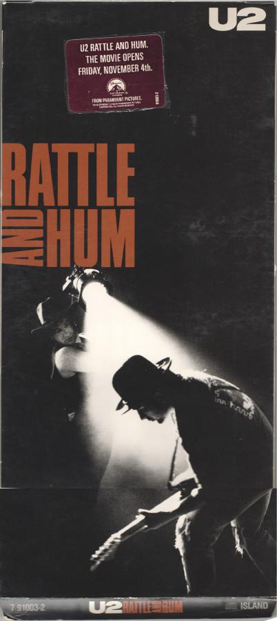 

CD U2 - Rattle & Hum 7910032 Island Records 1988 US Rock Used