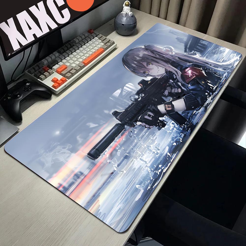 Ump GGirls Frontline Mousepad Large Gaming Mouse Pad LockEdge Thickened Computer Keyboard Table Desk Mat