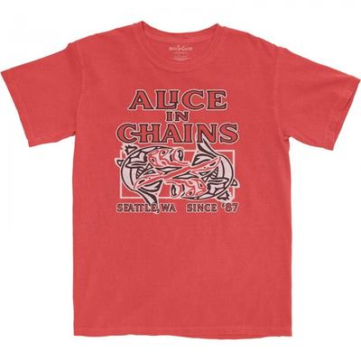 Alice In Chains Unisex-Erwachsene Totemfisch-T-Shirt