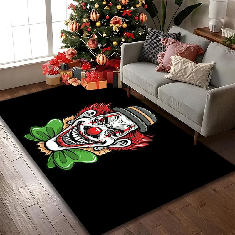 1pc JOKER Printed Chair Rug for Home Office Use, Living Room Kitchen Game Room Area Carpet