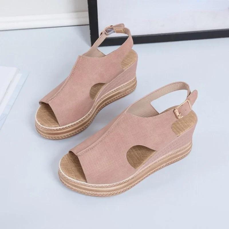 Sandals Women Wedges Shoes High Heels Sandals Summer Women shoes Chaussures Femme Platform Sandalia Feminina