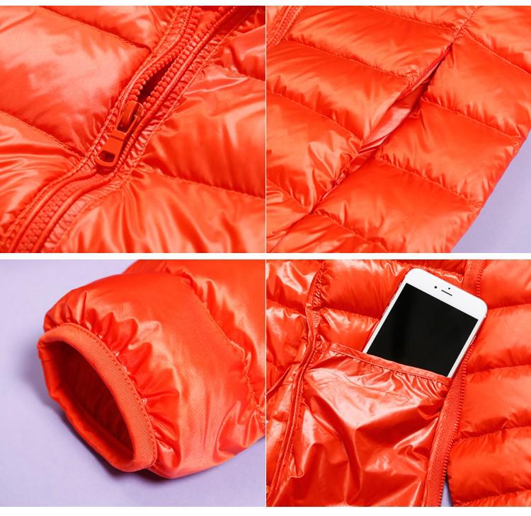 2025 Women's Hooded Lightweight Slim-Fit Down Jacket