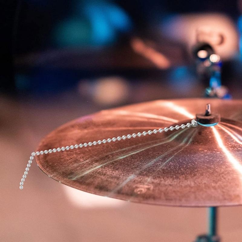 Cymbal Sizzler Cymbal Ketting Cymbal Sissend Geluidseffect Verstelling Cymbal Ketting voor Rides Crashes Drumstellen Jazz Drums