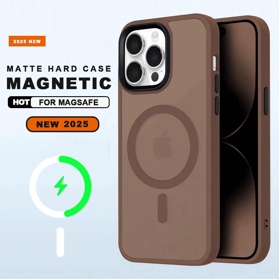 Custodia Magnetica per Telefono Per Per Iphone 16E 14 16 1 Plus 11 12 13 16 14 1 Pro Max Protezione Ricarica Wireless Cover Rigida