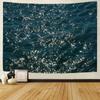 VIKAMA Sparkling Ocean Beach Tapestry Wall Hanging Waterproof Outdoor Picnic Mat Bedroom Living Room Wall Decor