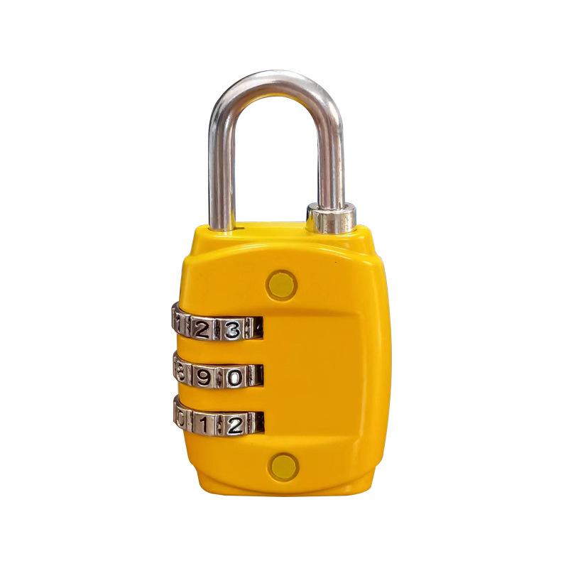 Zinc Alloy Mini Combination Padlock for Suitcases, Gym Lockers, and Drawers