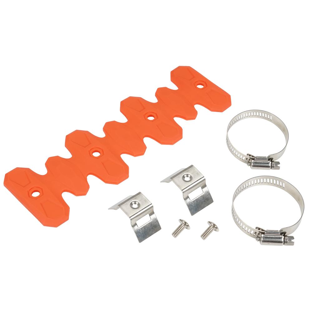 

400mm/220mm Exhaust Pipe Guard For KTM EXC-F 350 SXF 450 Husqvarna FE 350 450 501 Sherco SEF-R 300 250 450 Yamaha WR250F WR450F 220MM Orange