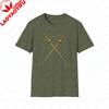 Crossed Sword Graphic Printed Fencing Fencer Tshirt Vintage Style Casual Fahsion Loose Unisex Tshirt Cotton Short Sleeve Y2k Tees