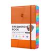 Website-Adress-Passwort-Keeperbuch mit alphabetischen Tabs, Internet-Passwort-Logbuch