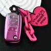 Autosleutelhoes Cover Sleutelhanger Voor Volkswagen VW Polo Golf Passat Tiguan Beetle Caddy T5 Up Eos Skoda Octavia Seat Leon Altea
