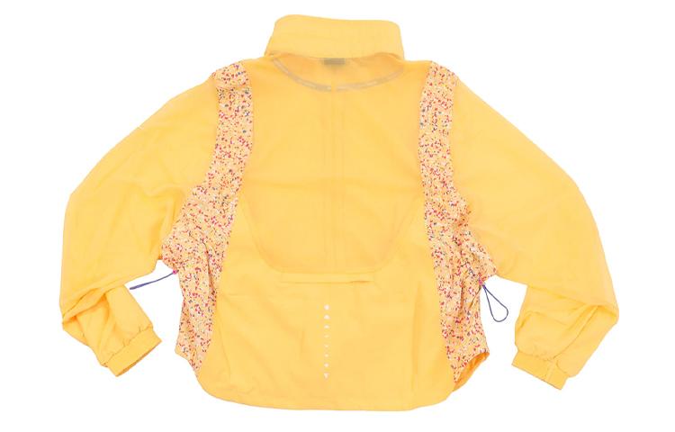 Nike Jackets Women's Yellow Stand Collar Moderate CJ2434-795