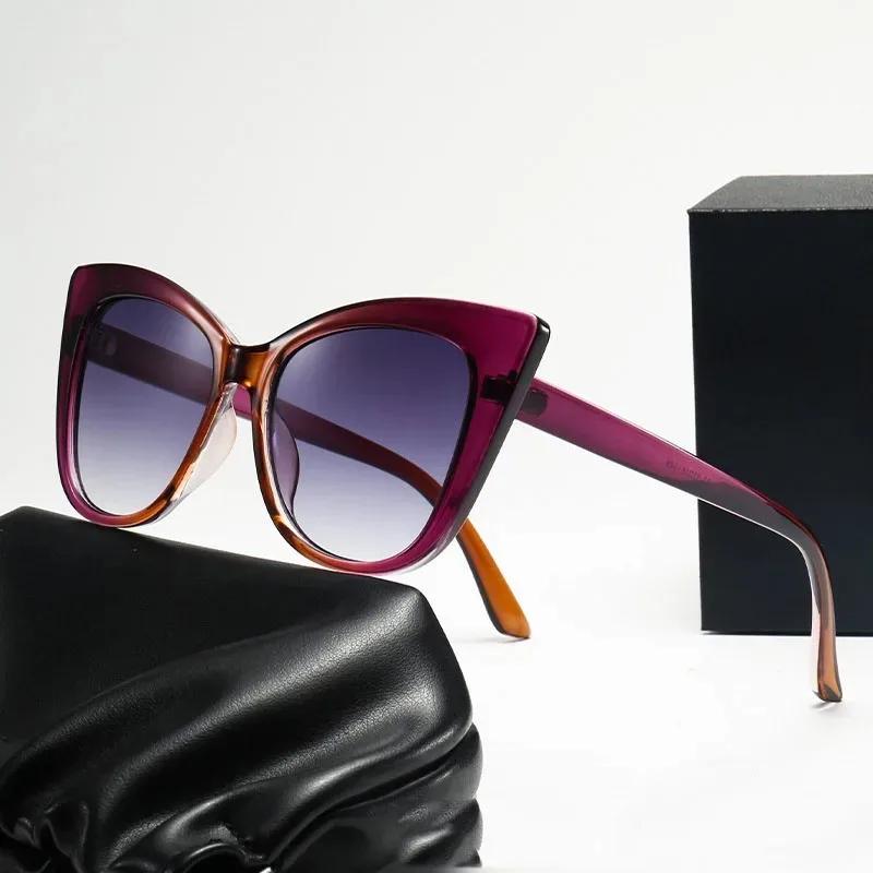 Cat Eye Sunglasses Women  Luxury Brand Vintage Eyewear Women Retro Cateye Sunglasses for Women Lentes  Mujer