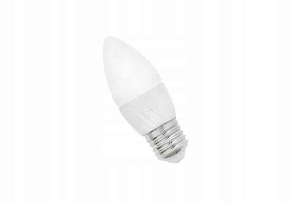 SPECTRUM CANDLE E27 LED 6W CW 230V COLD