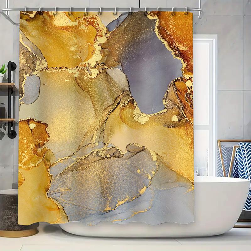 

Colorful Shower Curtain With Abstract Design Multicolored Bath Rug Cover For Home Decor Size Customizable By Taurusduan On Aliex W60H190(CM)-1 Pcs
