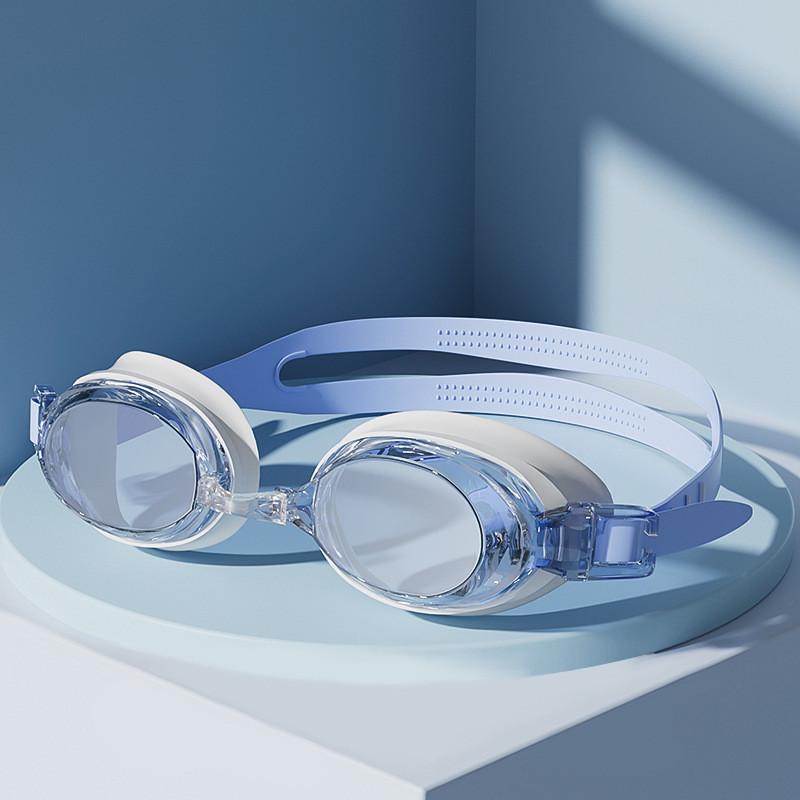 Waterproof Antifog Swim Goggles For Adults With Pc Lenses And Uv Protection