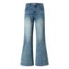 Spring 2026 Retro Low-Rise Flared Jeans for Women - Slim Fit, Versatile Style