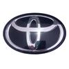 3D Car Logo Modified Car Logo Badges Front And Rear Logo Silver For Toyota Hybrid Series Prado Highlander Camry Corolla Styling uj9