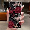 Bag Clear Case For New Hot Samsung Galaxy S26 Ultra S26 edge S 26 Plus Cover Luxury Pretty Butterfly Flower Soft TPU Phone Cases
