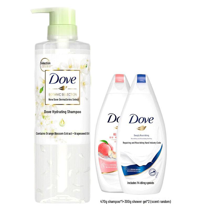 

Dove Botanical Hydration Shampoo & Body Wash Set