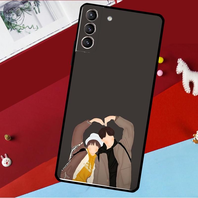 Korean Drama It Is Okay To Not Be Okay Funda For Samsung Galaxy S25 S23 S22 S20 S24 Ultra S9 S10 Plus S21 FE S25 FE Phone Case