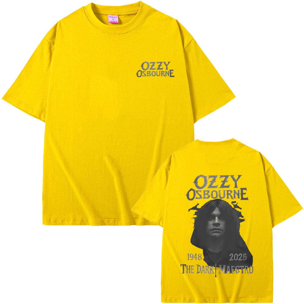 Heavy Metal Rock Band Black Sabbath Ozzy Osbourne Tshirt Men Women Fashion Casual Oversized T Shirts Tops Male Vintage Tshirt