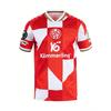 2026 Mainz 05 Uit Voetbalshirt Heren Korte Mouw Ademend Zacht Fan Versie Wedstrijd Training Voetbalshirt Volwassene Surf T-shirt