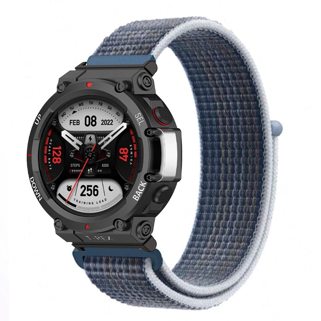 Nylon Loop Strap For Huami Amazfit T-REX 3/2 Smart Watch Band Women Men Bracelet For Amazfit T-Rex/T-Rex Pro Wristband Correa