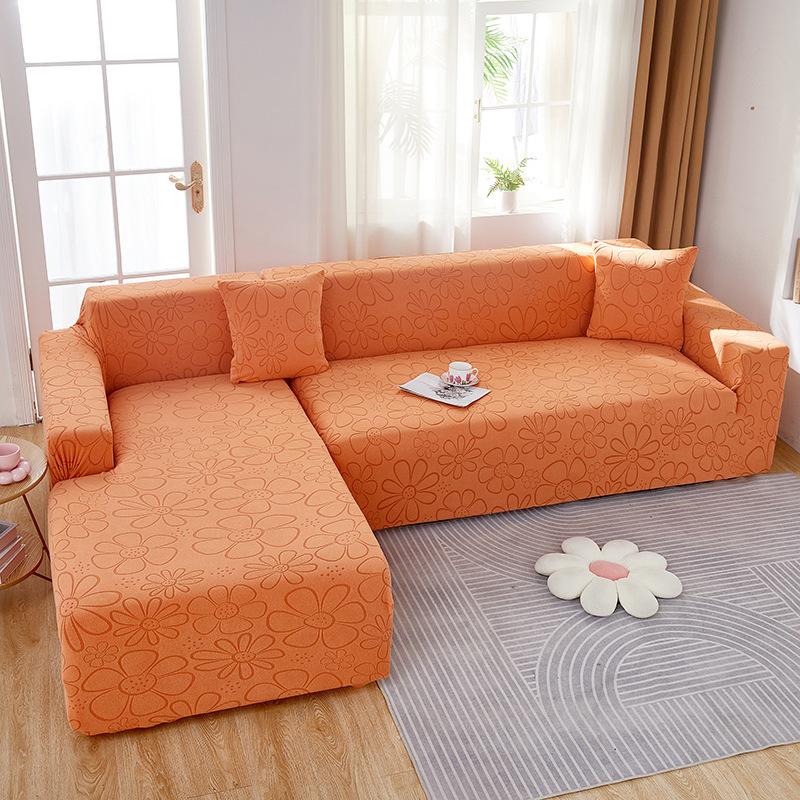 

Катионный резной чехол для дивана «Подсолнух», комбинированный диван-наложница, пылезащитная куртка, универсальный чехол для дивана 90-140cm