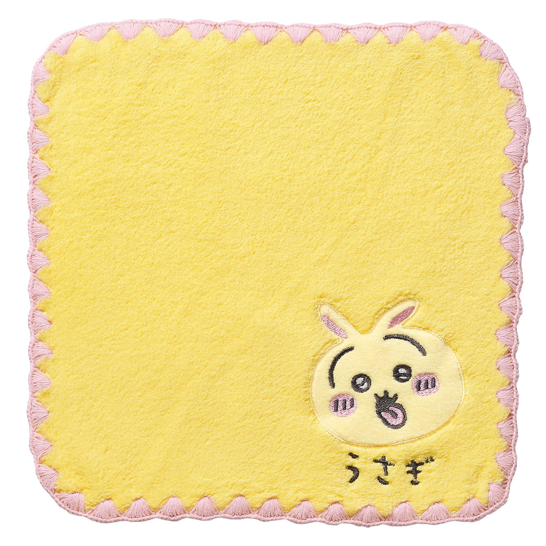 Marushin Mini Hand Chiikawa Simple Rabbit Odor Perfect Gift for 0775039000 Towel, Towel, Handkerchief, Design, Microfiber, Antibacterial, Resistant,
