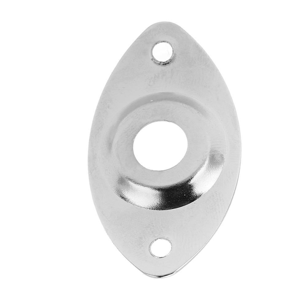 3PCS Metal Electric Guitar Socket Plate Electric Guitar Replacement Parts