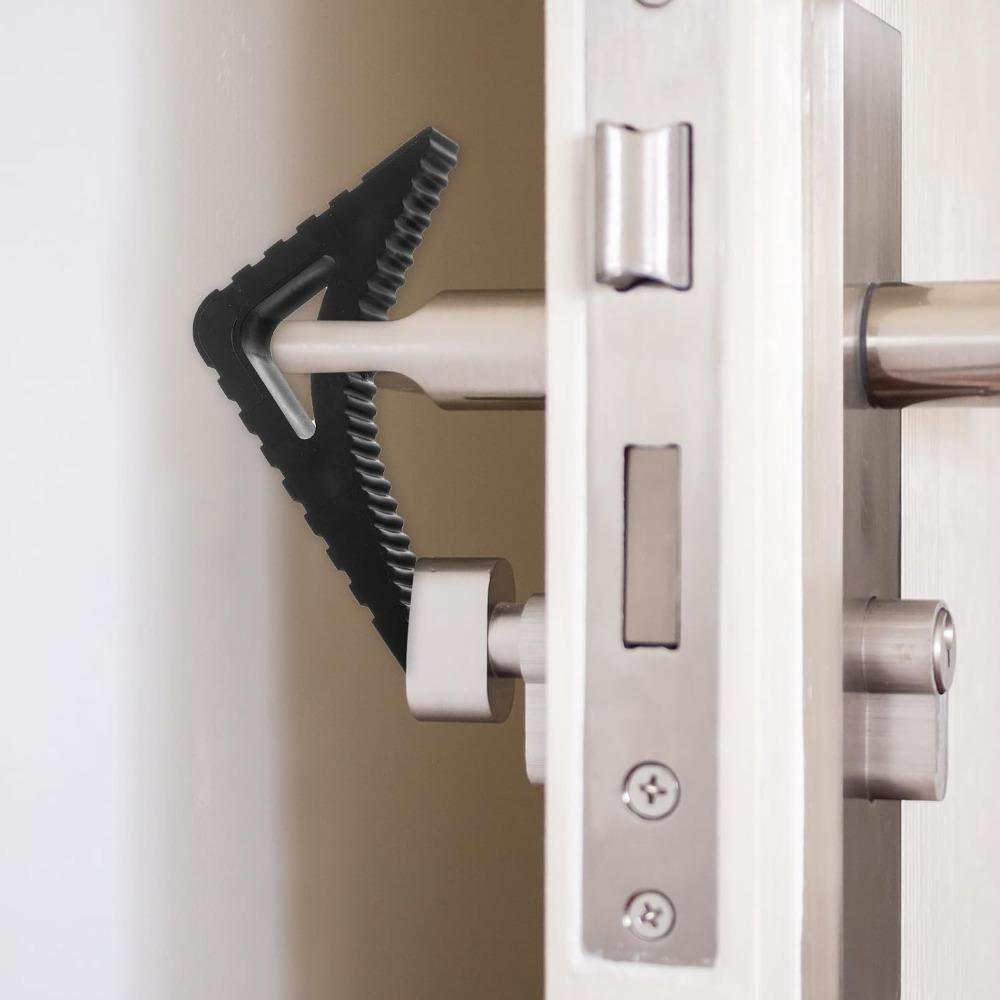 Creative Triangle Rubber Door Stop Wedge Anti Collision Door Stopper for Home Office Safety Block Door Handle Protection 1PC
