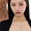 Miss Green Cross Bold Necklace