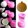 Flexible Epoxy Resin Container Mold Sphere Shaped Jar With Lid Perfect For Candle Holders And Christmas Decorations