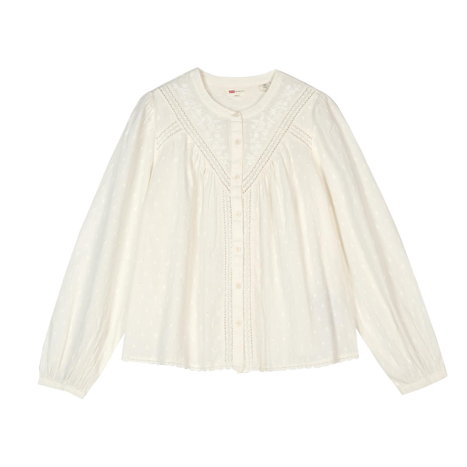 Женская рубашка Levis с французскими пышными рукавами Топы 005EI-0004 S