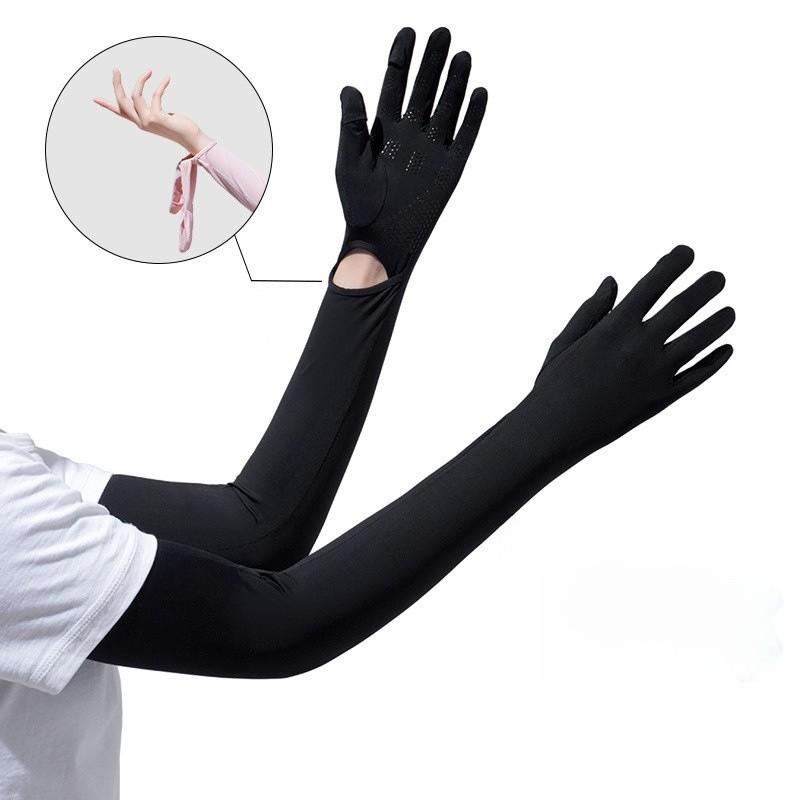Summer Womens Breathable Uv Protection Gloves With Touch Screen For Outdoor Cycling And Sports