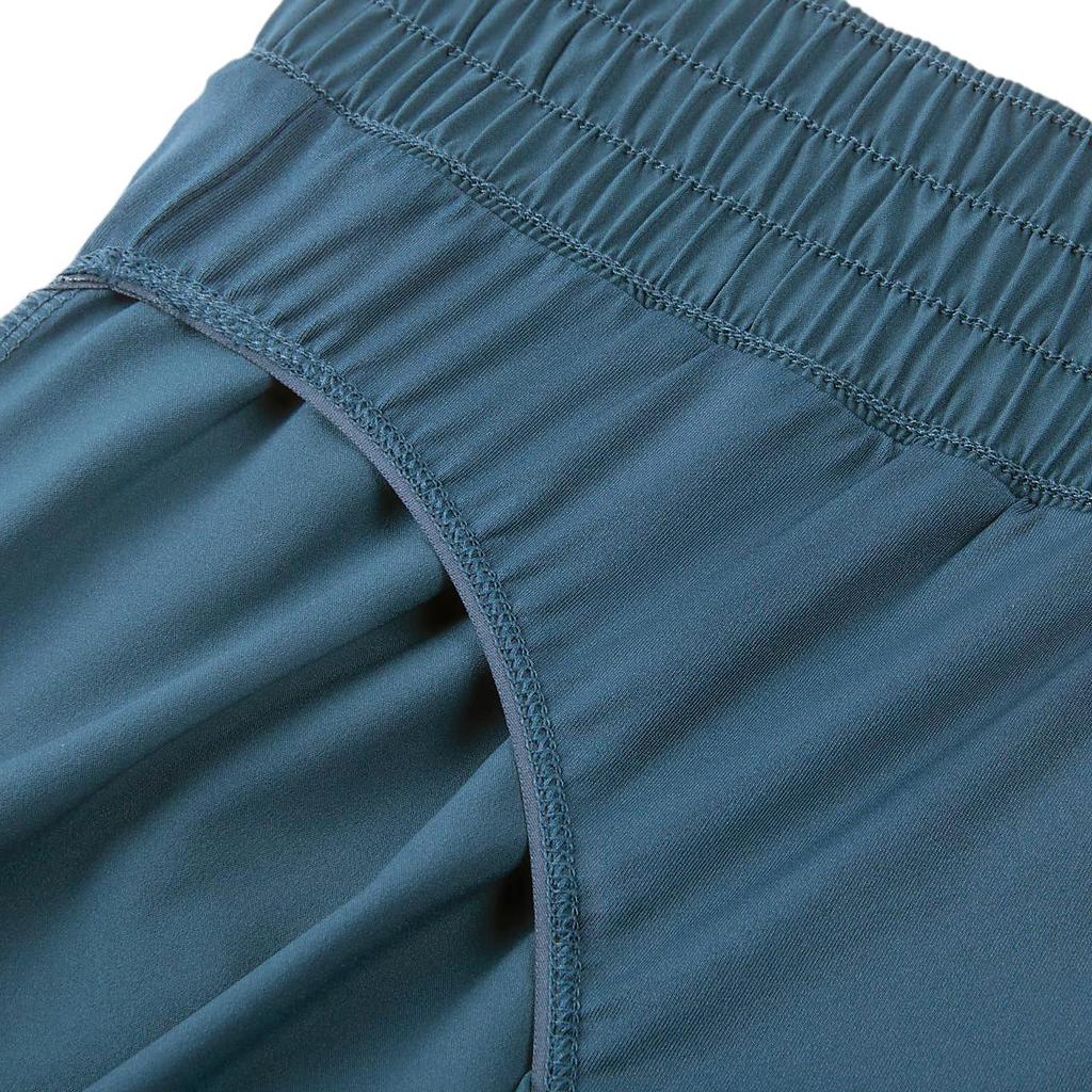 Nike Comodi Morbidi Delicati sulla Pelle Traspiranti Asciugatura Rapida Vita Media Tre Quarti Casual Pantaloncini Pantaloncini Donna Blu Profondo Mare DX6011-478