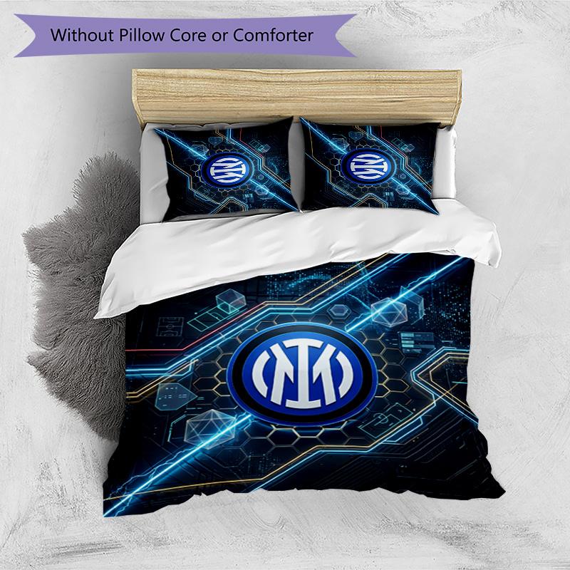 Set Biancheria da Letto 3 Pezzi con Stampa Pattern Borussia Dortmund Morbido Delicato sulla Pelle Lavabile Copripiumino e Federe Set Stagione Unica Camera da Letto