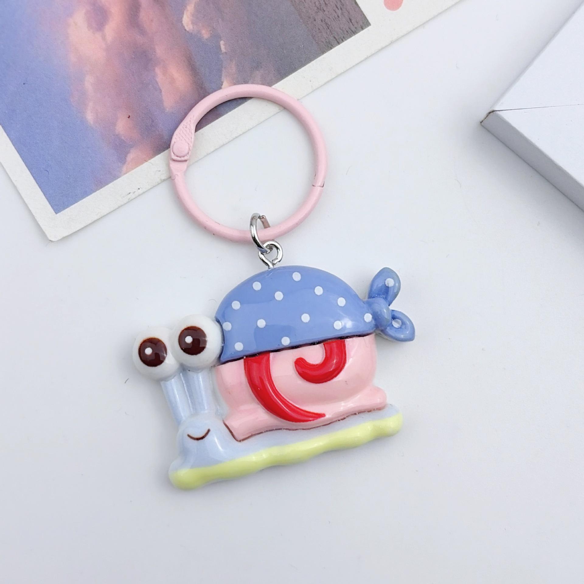 SpongeBob & Patrick Pirate Keychain Pendant - Girly Heart Bag Charm